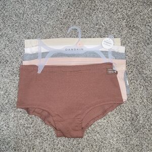 Danskin Intimates Womens Medium 5-Pack Soft Organic Cotton Panties Underwear